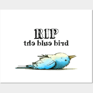 The Blue Bird Social Media is Dead to Me, No. 5: RIP the Blue Bird Posters and Art